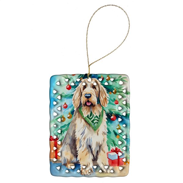 Otterhound Christmas Porcelain Ornament Sale