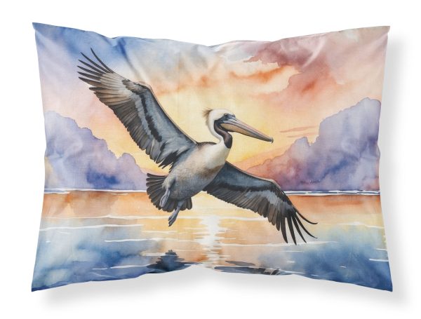 Pelican Fyling at Sunrise Standard Pillowcase Supply
