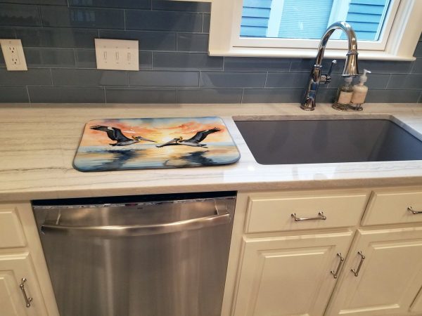 Pelicans Flying Dish Drying Mat Discount - Image 3