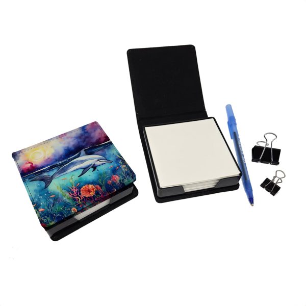 Dolphin PU Leather Note Paper Holder on Sale - Image 2