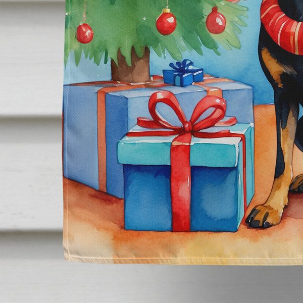 Manchester Terrier Christmas Reindeer House Flag For Cheap - Image 4