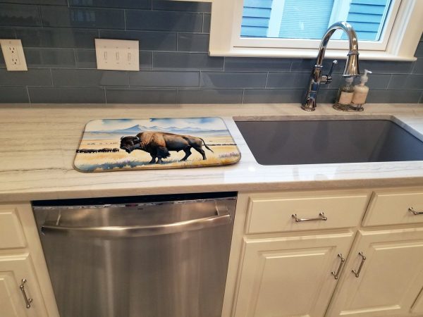 Prairie Bison Dish Drying Mat Online Sale - Image 4