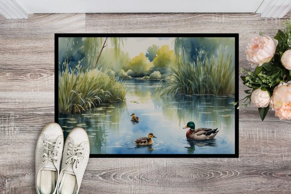 Ducks by the Pond Doormat Hot on Sale - Image 2