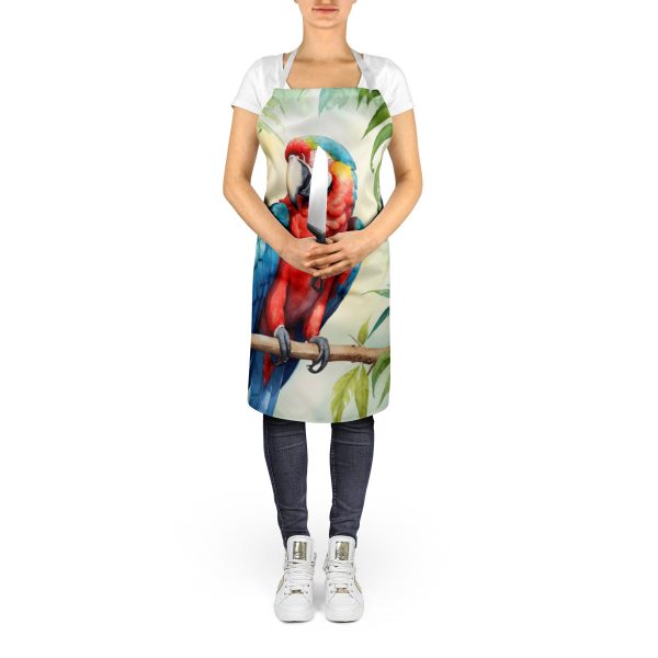 Macaw Parrot Apron Online now - Image 5
