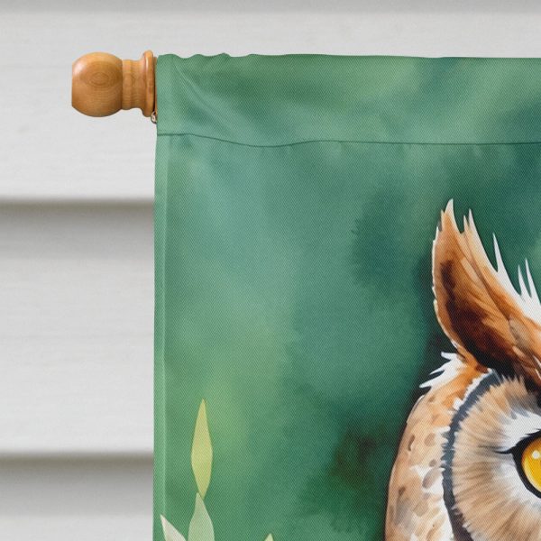 Western Screech Owl House Flag Cheap - Image 3