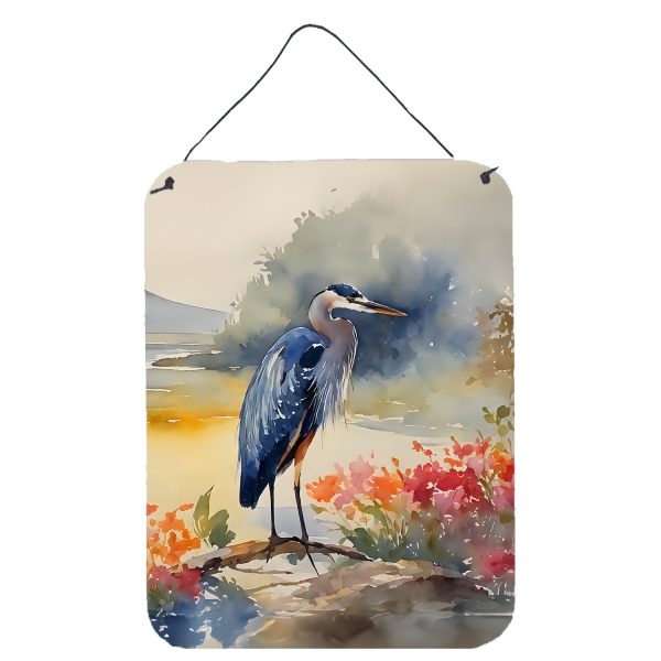 Blue Heron Wall or Door Hanging Prints Hot on Sale