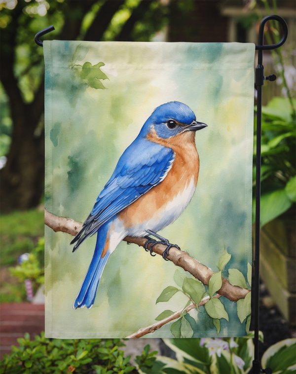 New York Eastern Bluebird Garden Flag –  Garden Flag by Caroline s Treasures Discount - Image 3