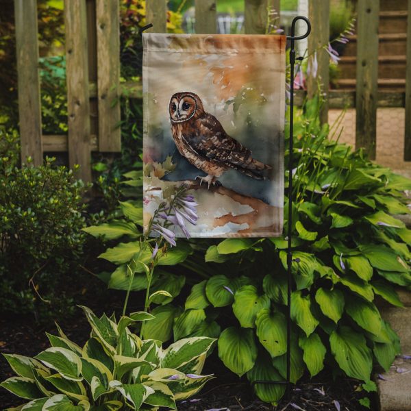 Tawny Owl Garden Flag – Outdoor Decorative Garden Flag Fashion - Image 2