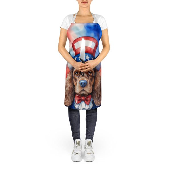 Cocker Spaniel Patriotic American Apron Cheap - Image 5