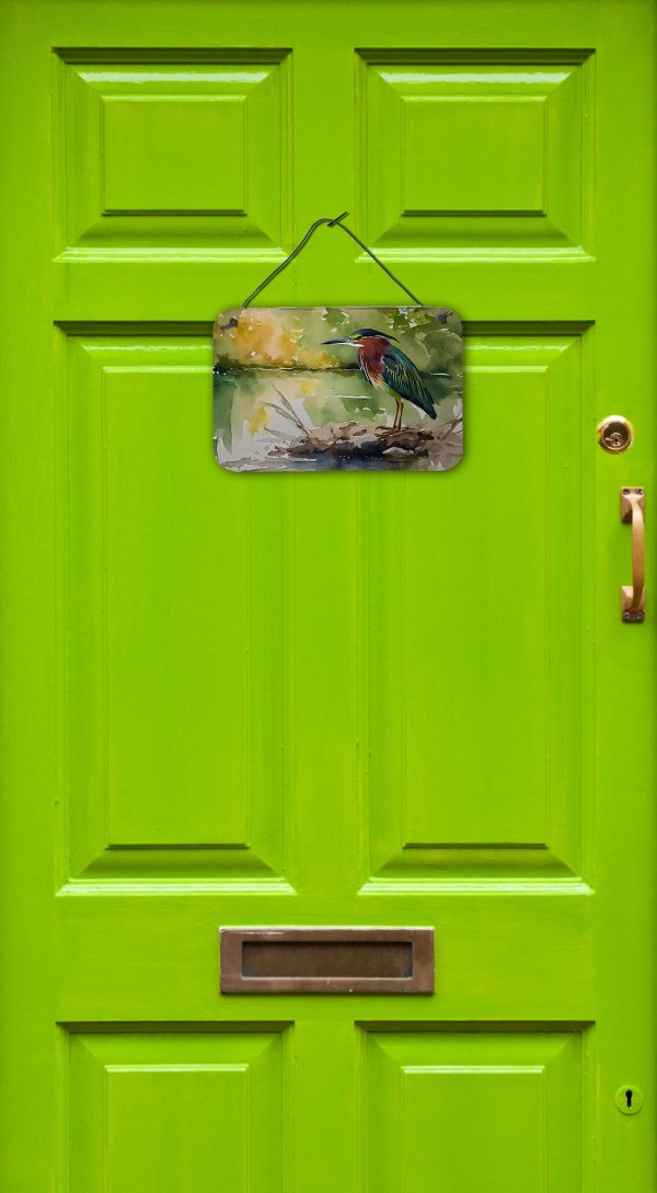 Green Heron Wall or Door Hanging Prints Hot on Sale - Image 2