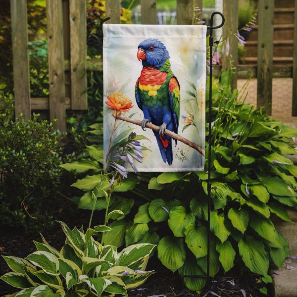 Rainbow Lorikeet Garden Flag –  Garden Flag by Caroline s Treasures Discount - Image 2