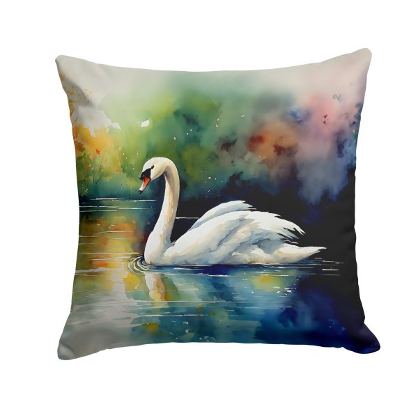 Swan Throw Pillow For Cheap