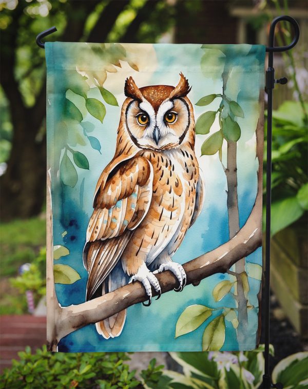 Oriental Bay Owl Garden Flag –  Garden Flag by Caroline s Treasures For Discount - Image 3