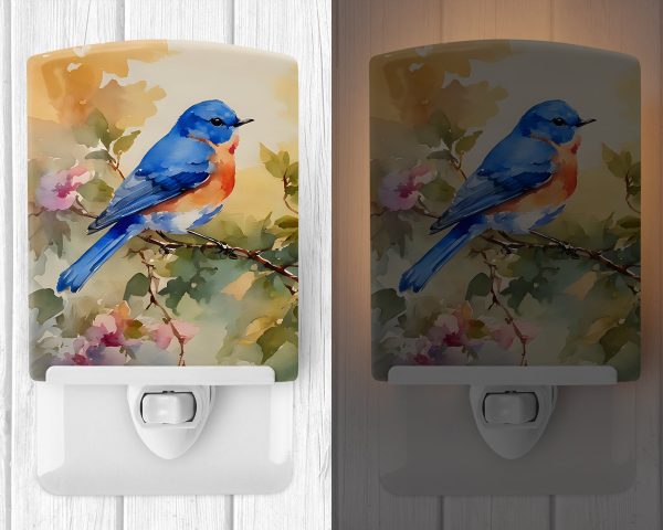 Bluebird Ceramic Night Light Fashion - Image 2