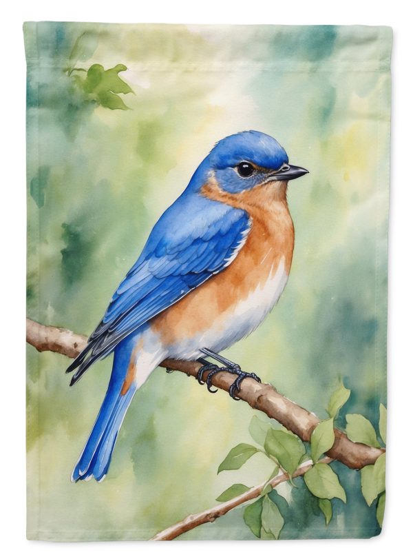 New York Eastern Bluebird Garden Flag –  Garden Flag by Caroline s Treasures Discount