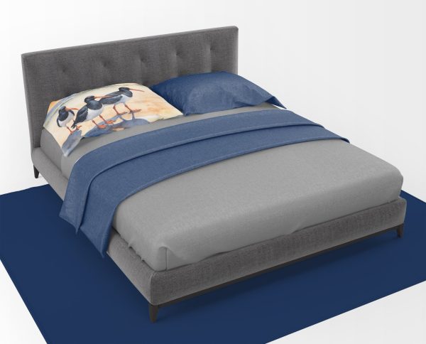 Oystercatchers Foraging Standard Pillowcase Online - Image 3