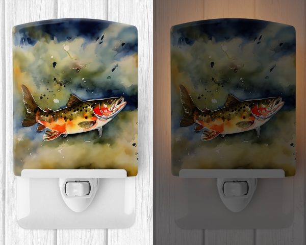 Brook Trout Ceramic Night Light For Cheap - Image 2