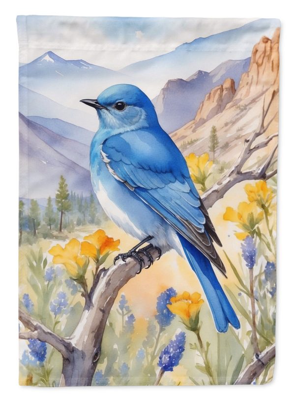 Nevada Mountain Bluebird House Flag For Discount
