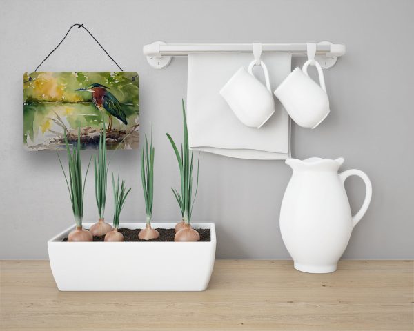 Green Heron Wall or Door Hanging Prints Hot on Sale - Image 3