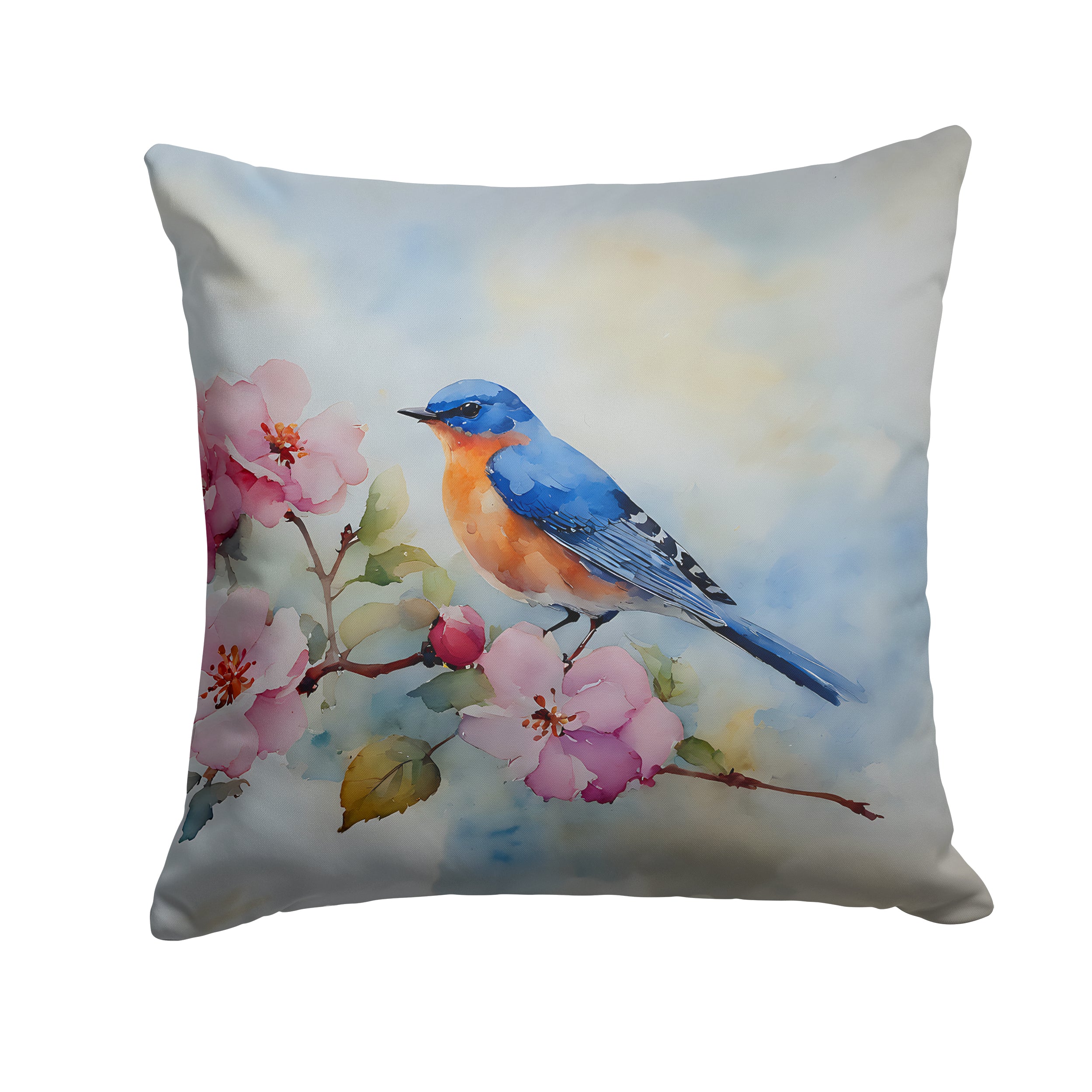 Bluebird Throw Pillow on Sale