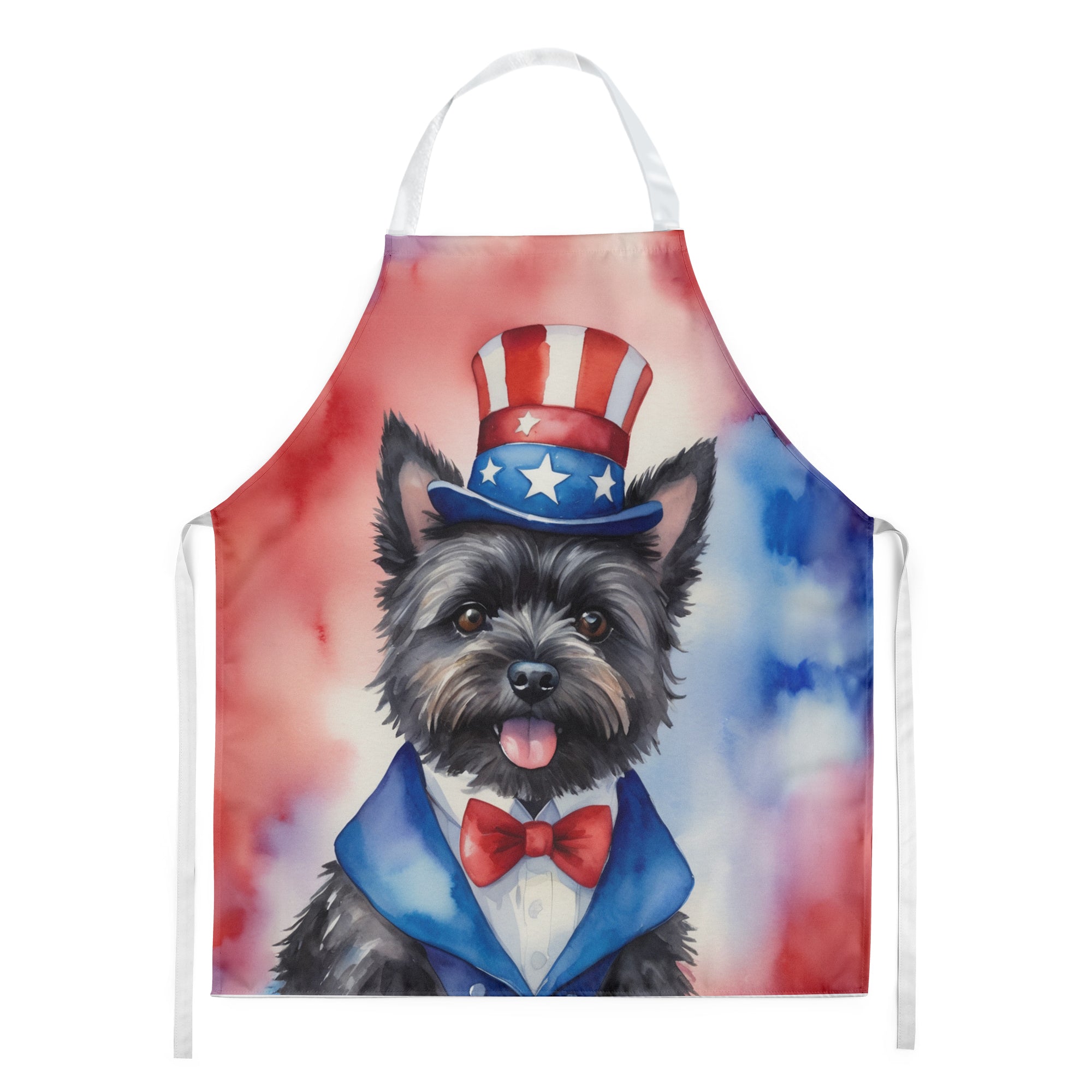 Cairn Terrier Patriotic American Apron on Sale