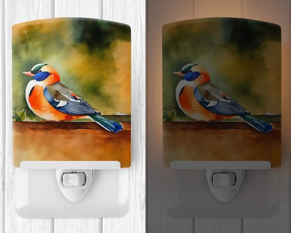 Mandarin Duck Ceramic Night Light Discount - Image 2