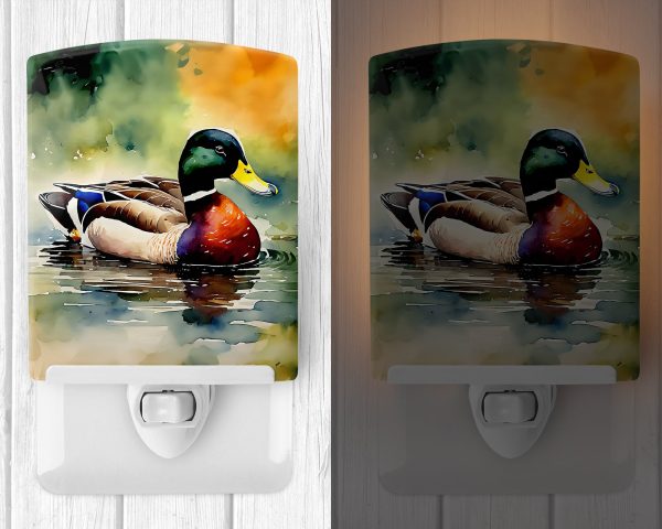 Mallard Ceramic Night Light Online Sale - Image 2