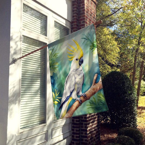 Sulphurcrested Cockatoo House Flag Online Sale - Image 2