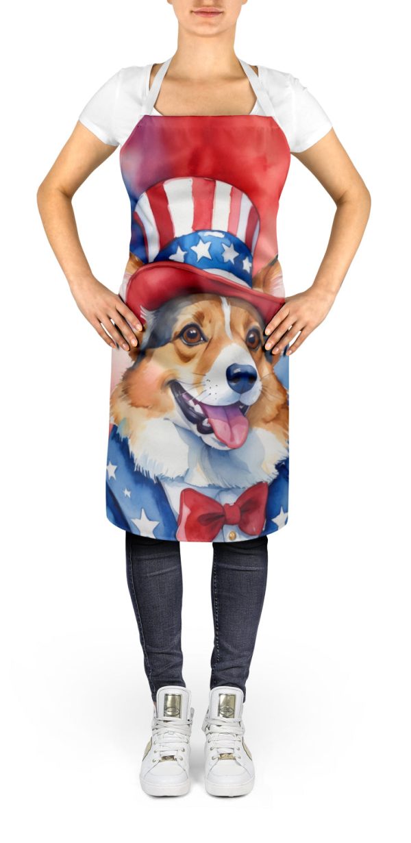 Corgi Patriotic American Apron Cheap - Image 2