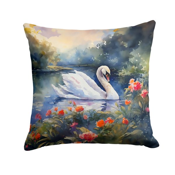 Swan Throw Pillow For Cheap