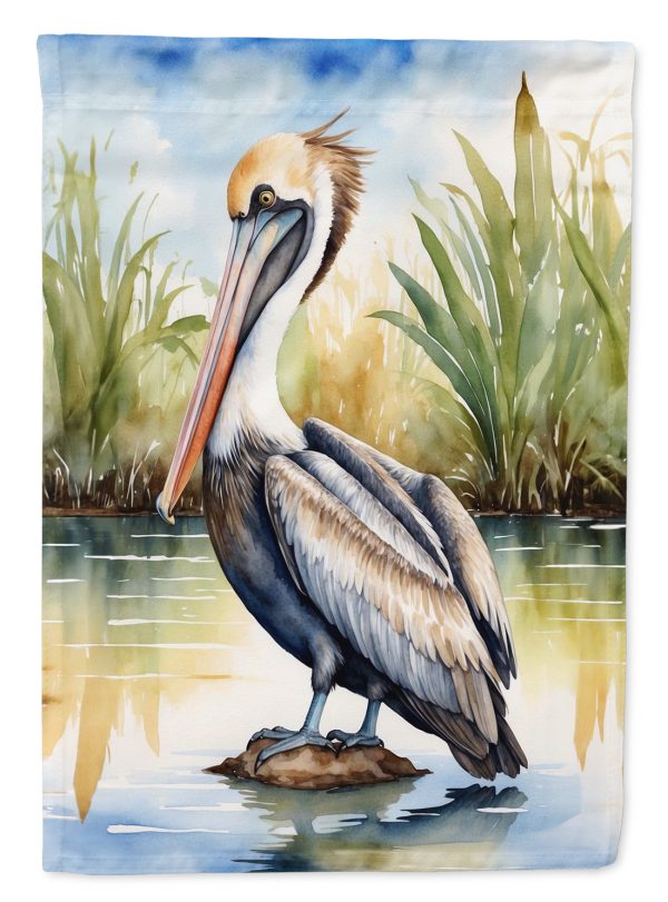 Louisiana Brown Pelican Garden Flag –  Garden Flag by Caroline s Treasures Online