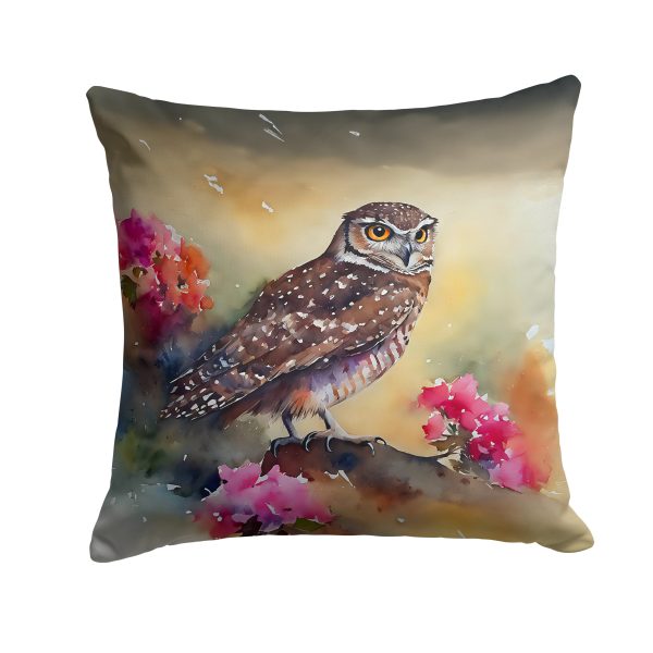 Burrowing Owl Throw Pillow on Sale