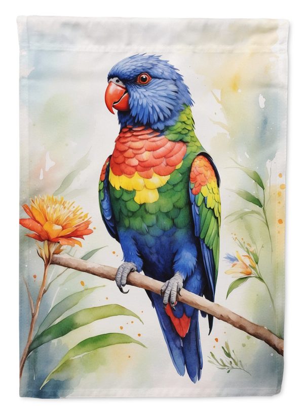 Rainbow Lorikeet Garden Flag –  Garden Flag by Caroline s Treasures Discount