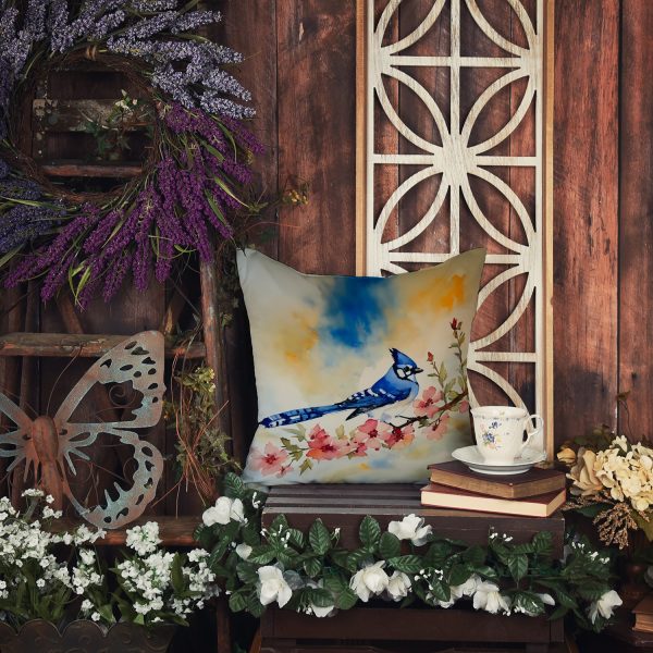 Blue Jay Throw Pillow Fashion - Image 5