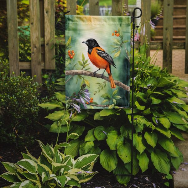Maryland Baltimore Oriole Garden Flag –  Garden Flag by Caroline s Treasures Fashion - Image 2