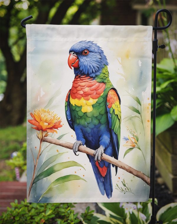 Rainbow Lorikeet Garden Flag –  Garden Flag by Caroline s Treasures Discount - Image 3