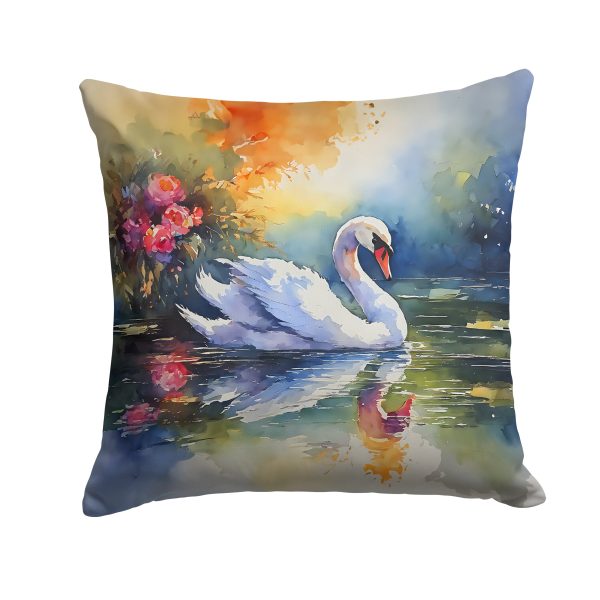 Swan Throw Pillow Sale