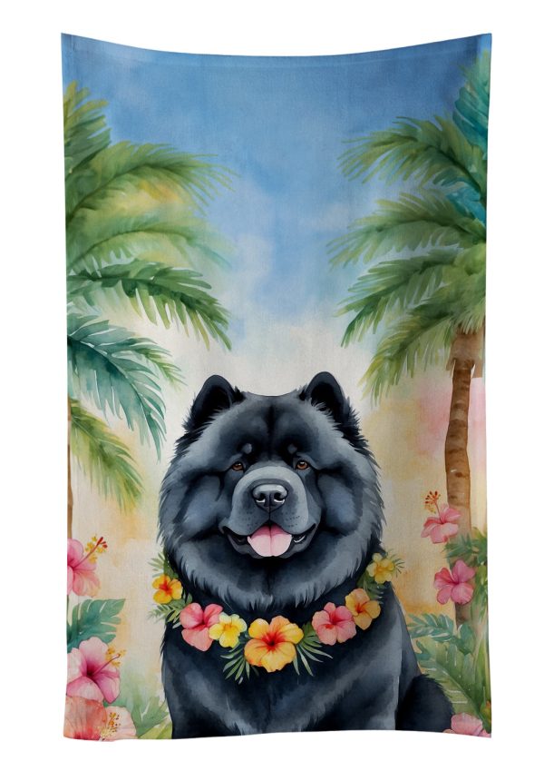 Chow Chow Luau Kitchen Towel Sale