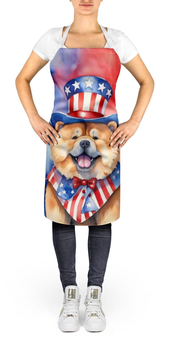 Chow Chow Patriotic American Apron on Sale - Image 2