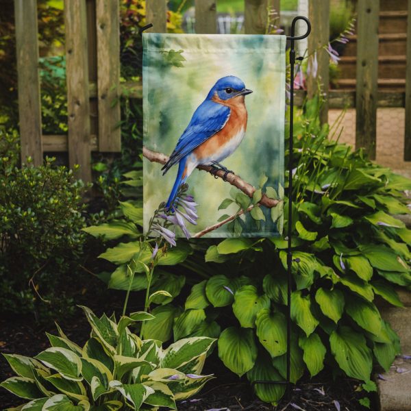 New York Eastern Bluebird Garden Flag –  Garden Flag by Caroline s Treasures Discount - Image 2