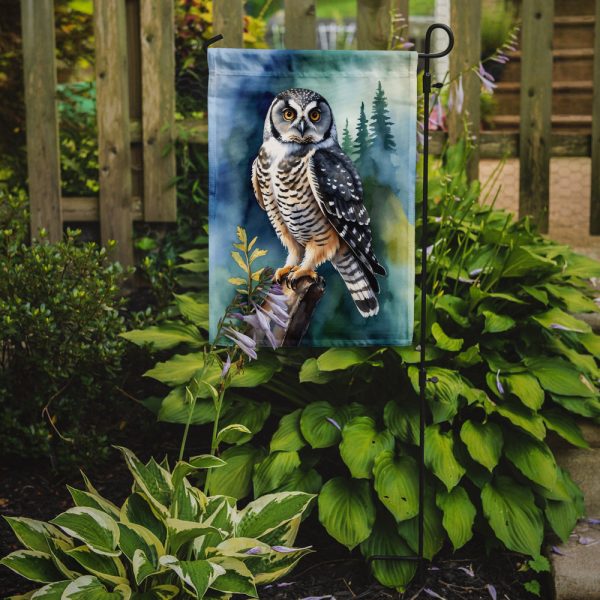 Northern Hawk Owl Garden Flag –  Garden Flag by Caroline s Treasures Hot on Sale - Image 2