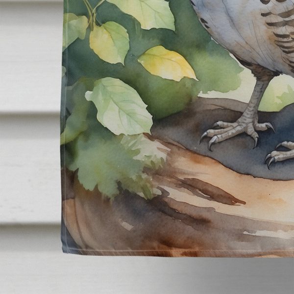 Pennsylvania Ruffed Grouse House Flag Discount - Image 4