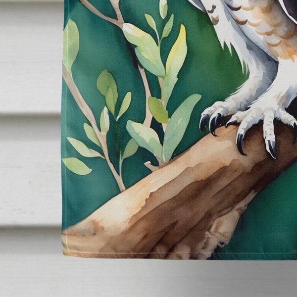 Western Screech Owl House Flag Cheap - Image 4