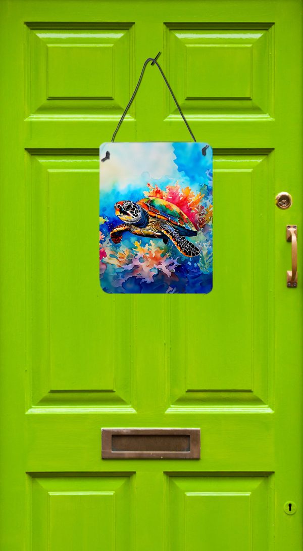 Loggerhead Sea Turtle Wall or Door Hanging Prints Supply - Image 2