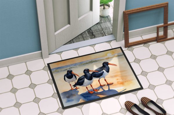 Oystercatchers Foraging Doormat on Sale - Image 4