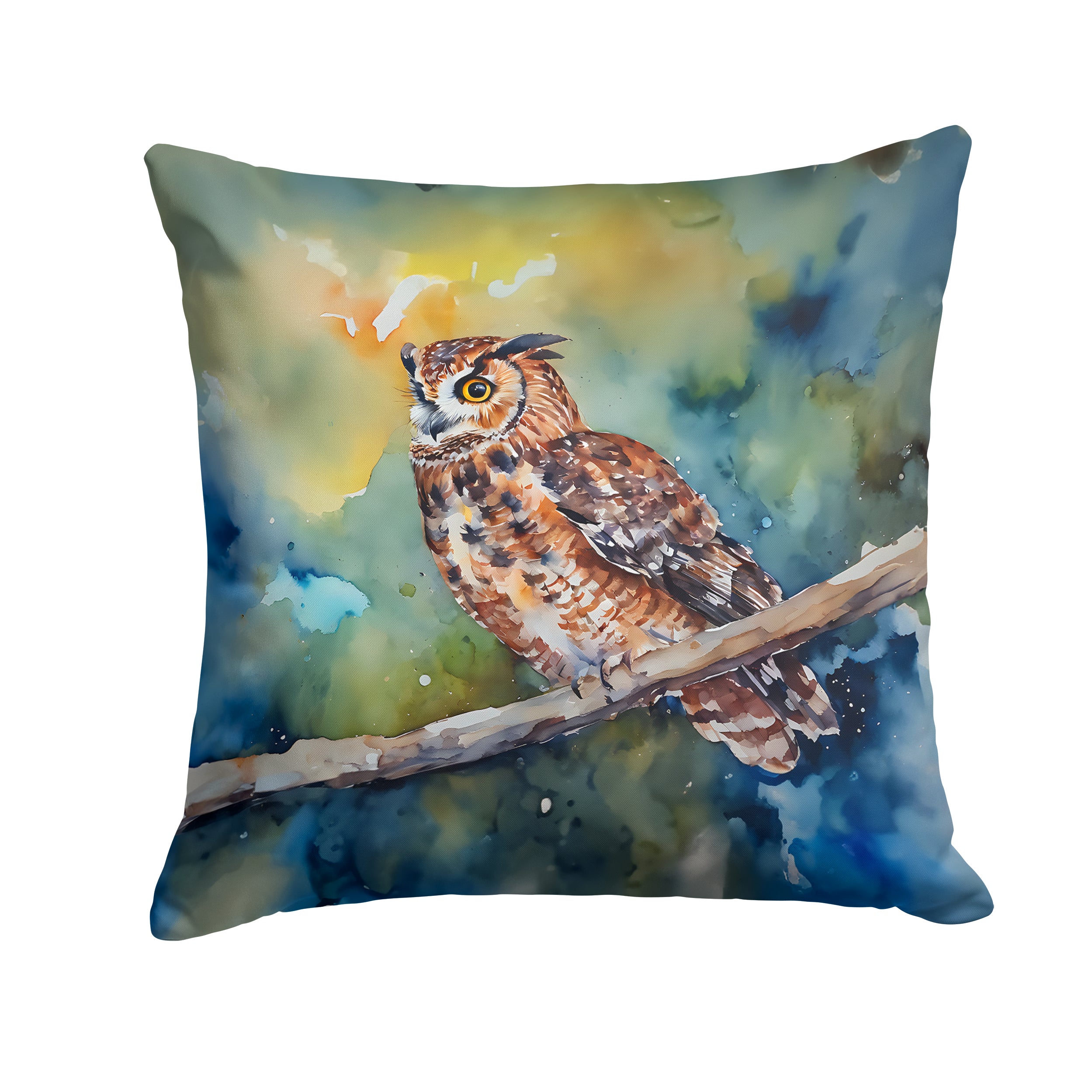 Tawny Owl Throw Pillow For Cheap