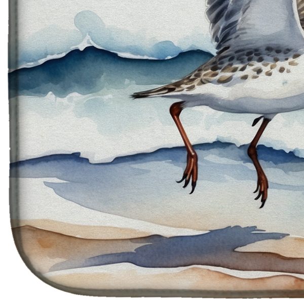 Sanderling Racing the Tide Dish Drying Mat Cheap - Image 4