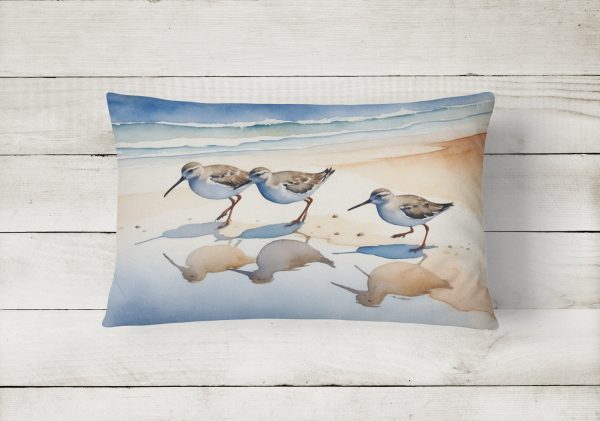 Sandpipers Throw Pillow Online Sale - Image 2