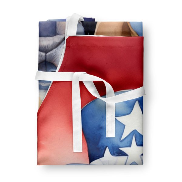 Beagle Patriotic American Apron Online - Image 3