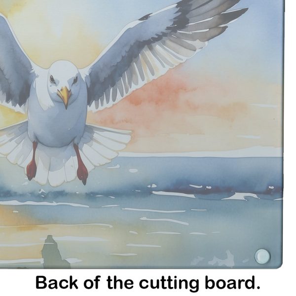 Gull Flying Low Glass Cutting Board Online - Image 5